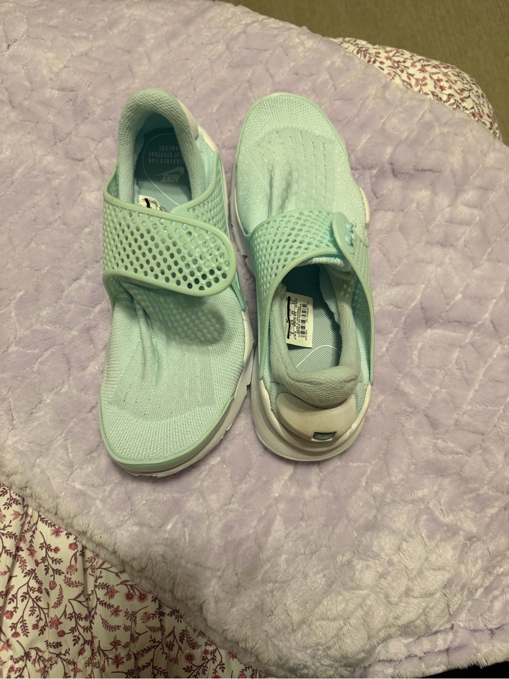 Nike Mint Green Slip-On Athletic Clog